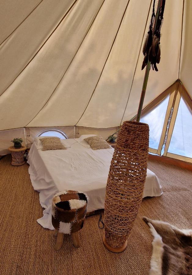 Tente Lodge Type Tipi A 1H De Nice Voie Lactee Bezaudun-les-Alpes 외부 사진
